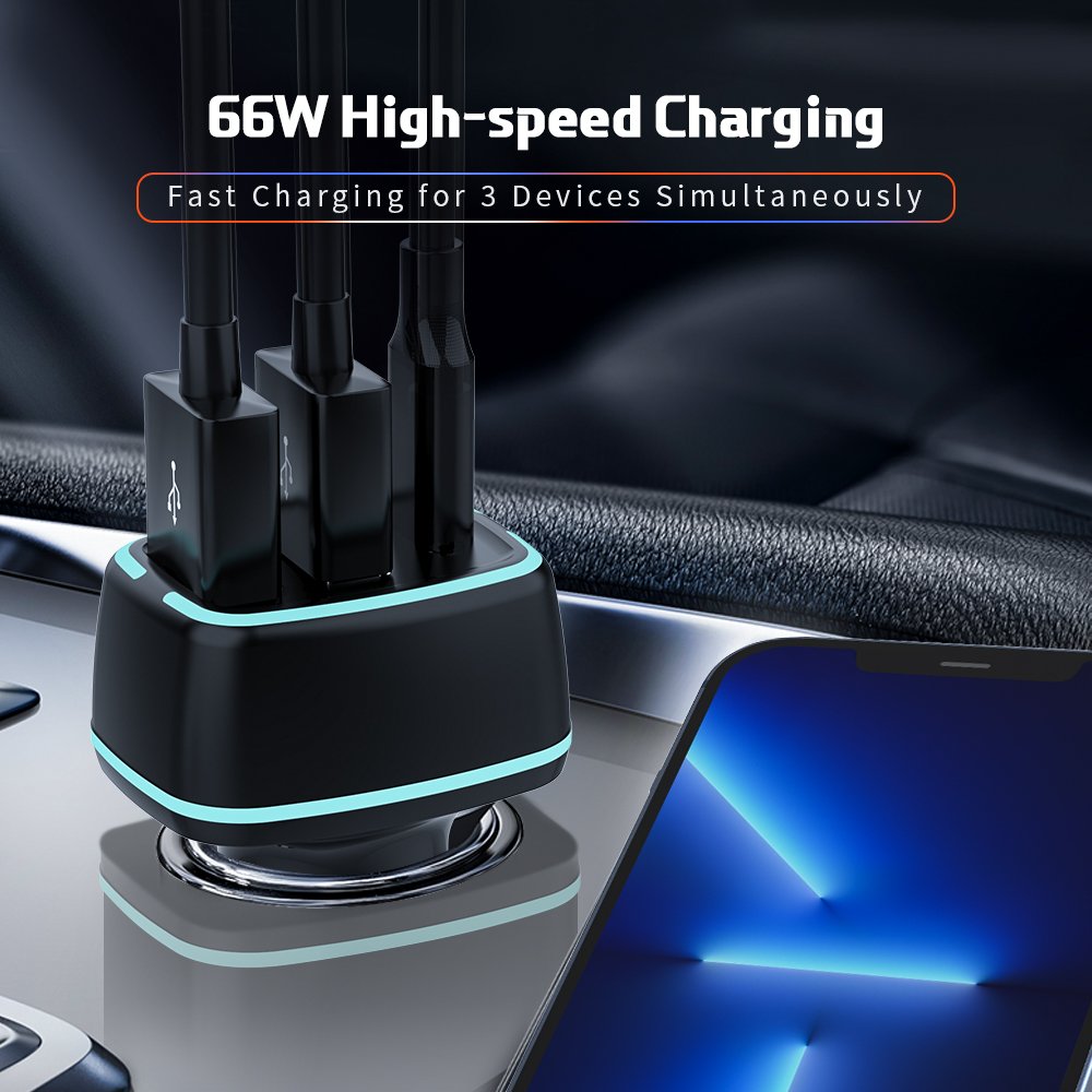 F684 66W CAR CHARGER FACTORY