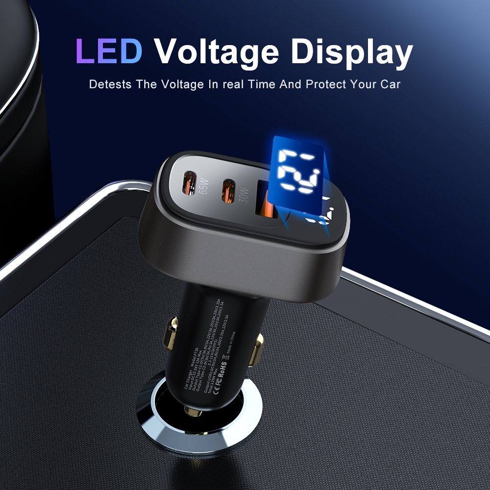 125W Car Charger factory F736