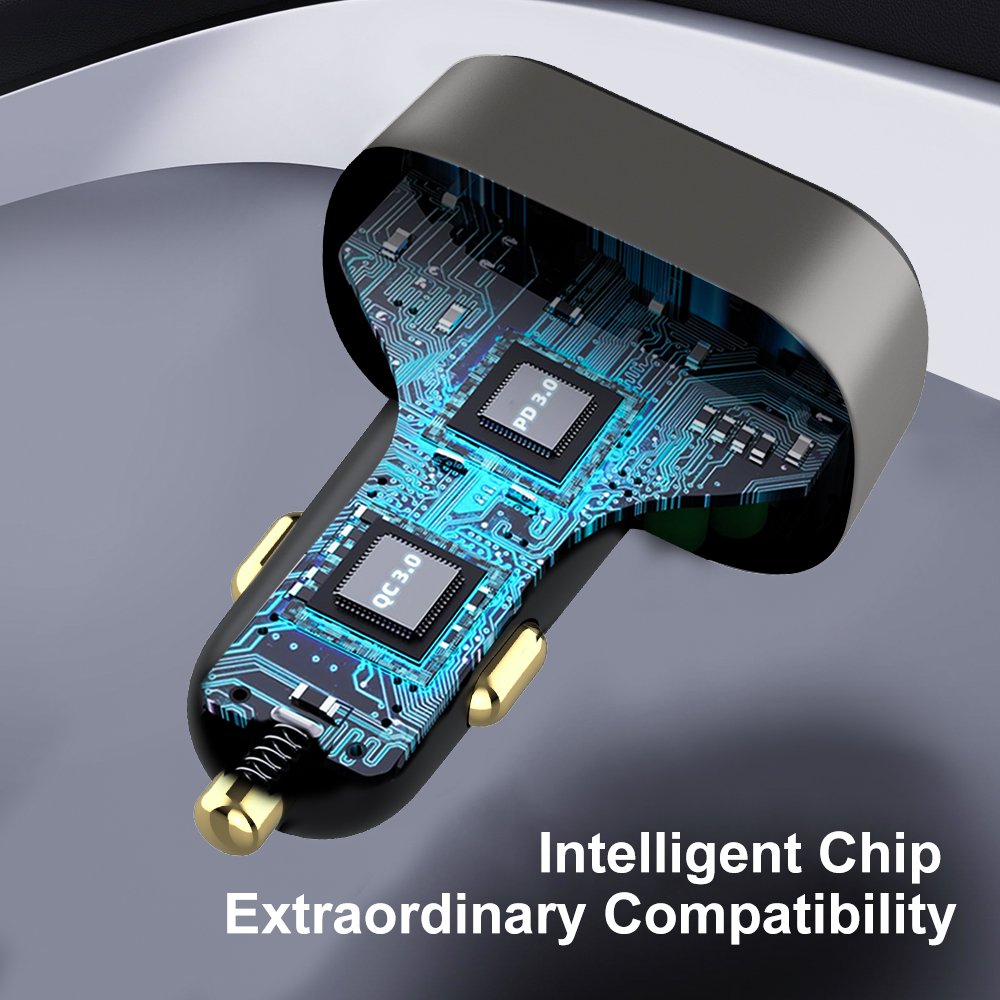 125W Car Charger factory F736