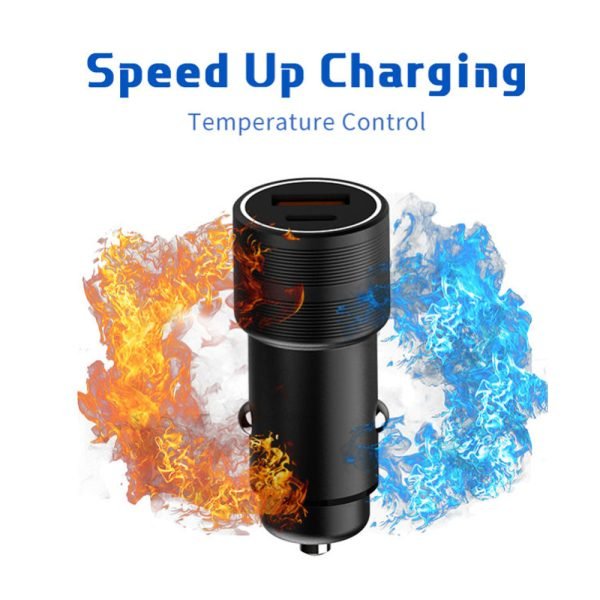 PD+QC3.0 fast car charger factory