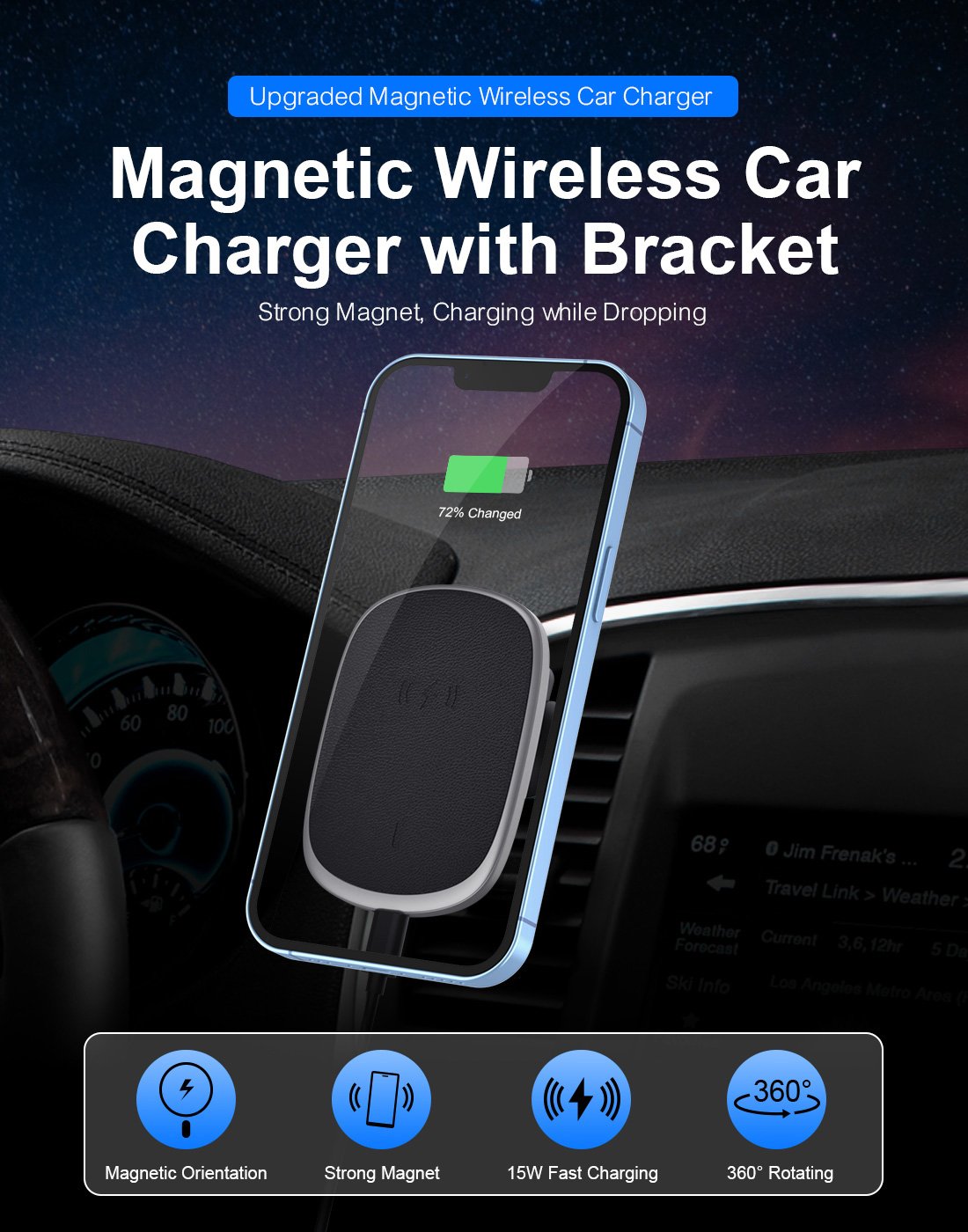 WIRELESS CAR CHARGER