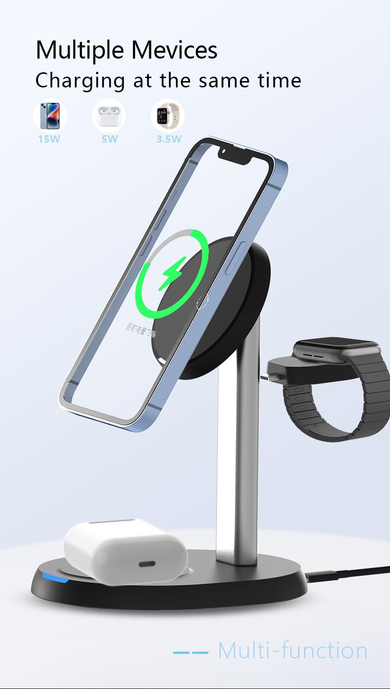 Multi Device Wireless Charger Stand LTSSW20