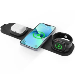 HY020 15W 3-in-1 Foldable Wireless Charging Station gallery 2 view