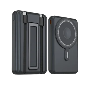 KH89 10000mAh Magnetic Power Bank with Built-In Cables primary view