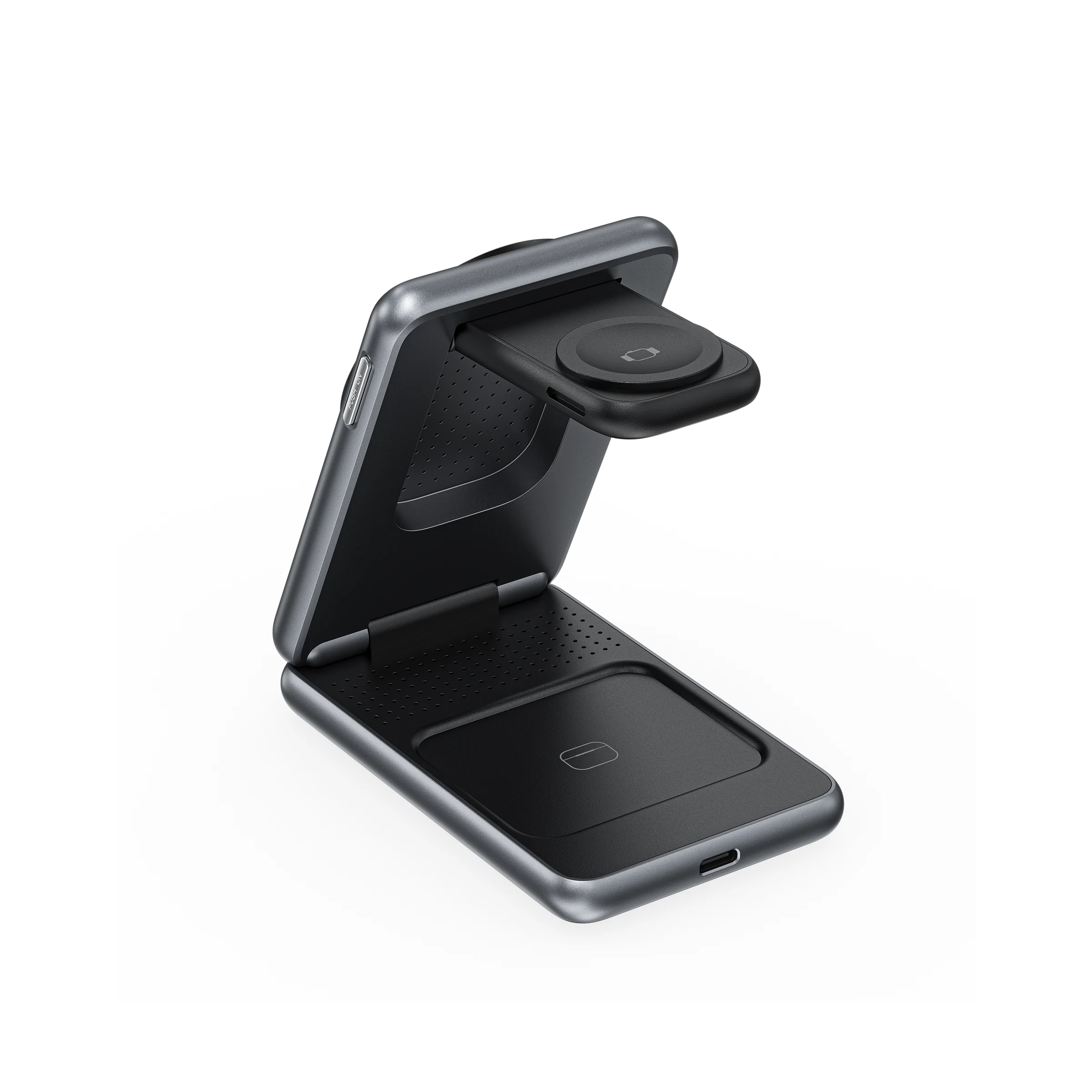 W93 25W 3-in-1 Foldable Magnetic Wireless Charger gallery 2 view