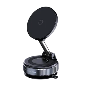 X68W 15W Magnetic Vacuum-Mount Wireless Car Charger gallery 2 view